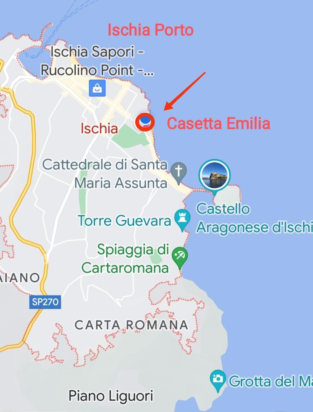 Casetta Emilia Vicino Al Mare อีสเกีย ภายนอก รูปภาพ